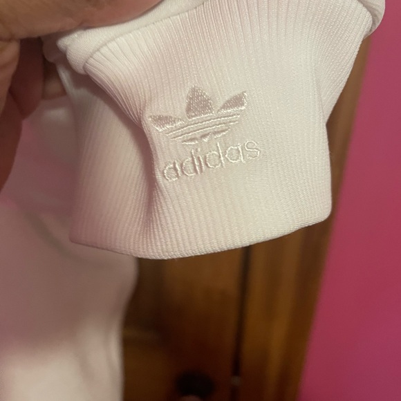 Size Large - Adidas x IVY PARK Ivy Park 1/2 Zip Quilted Sherpa Jacket 🤍❄️ - Picture 9 of 16